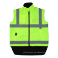 Travail de classe 2 personnalisé Hi vis de sécurité gilet